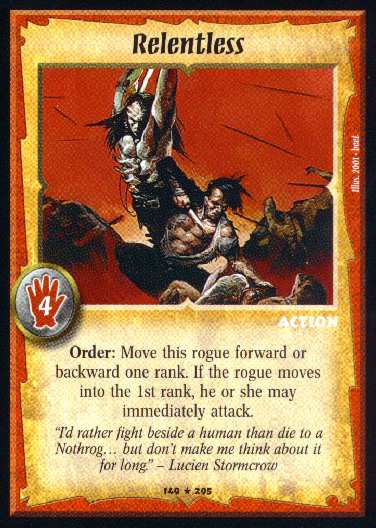 Relentless - Foil